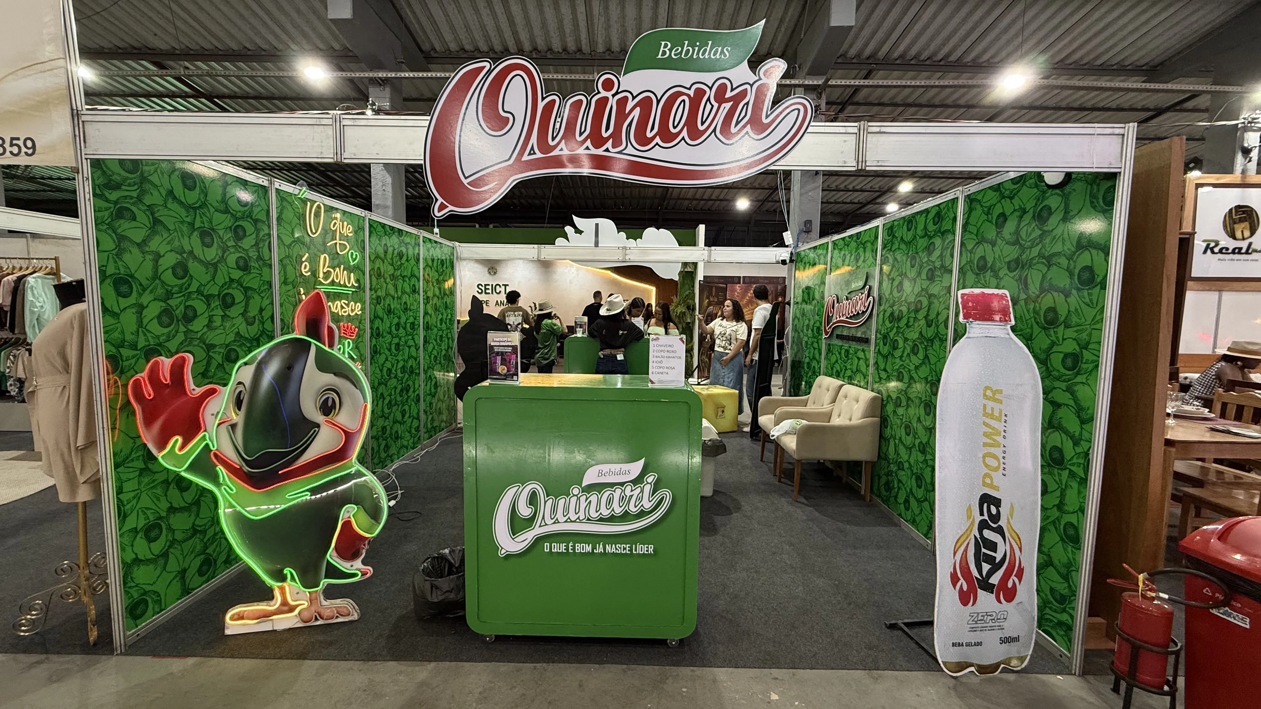 Bebidas Quinarí na Expoacre 2026: por que tanta gente passou pelo nosso estande?