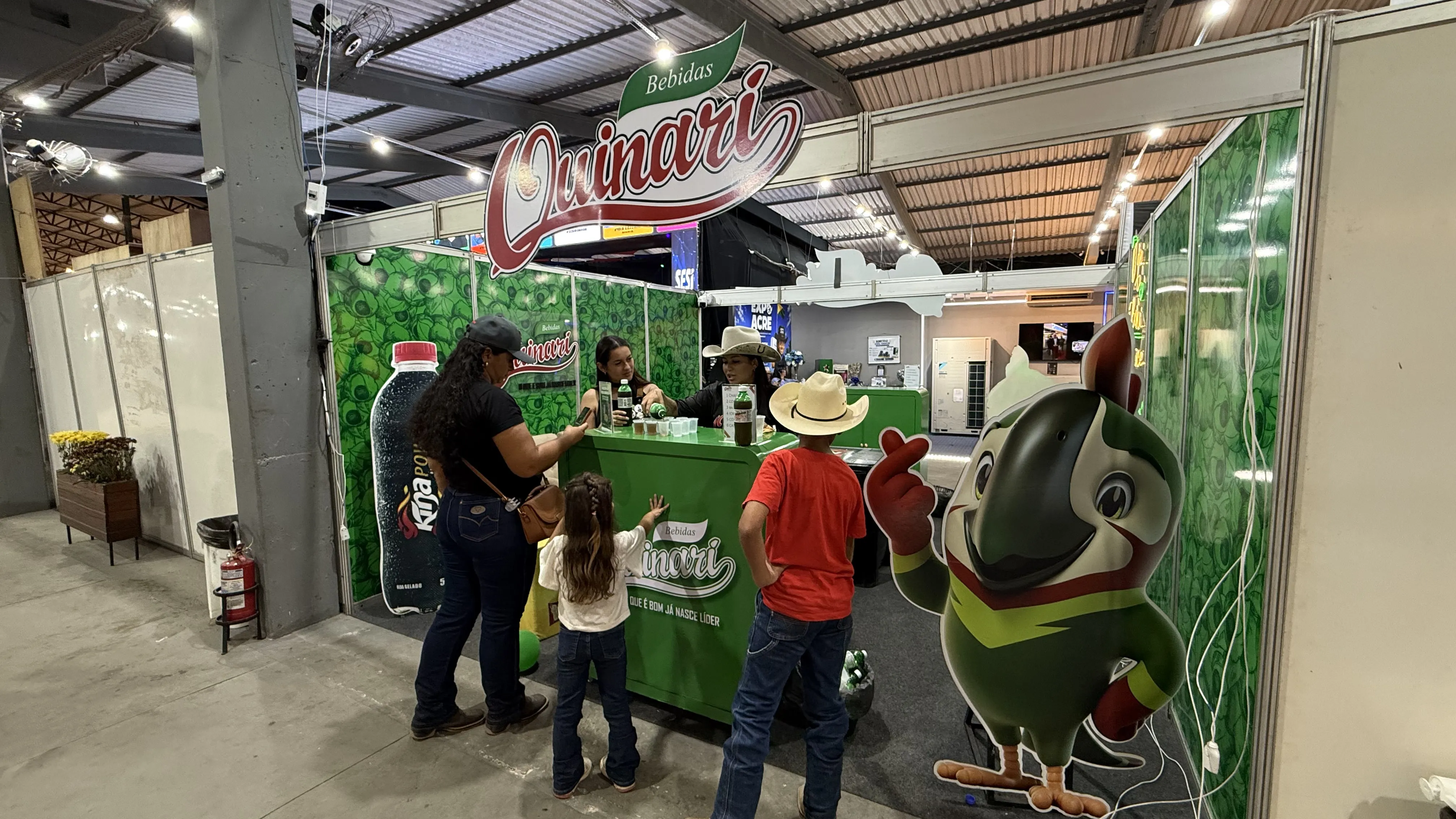 Bebidas Quinarí na Expoacre 2026: por que tanta gente passou pelo nosso estande?