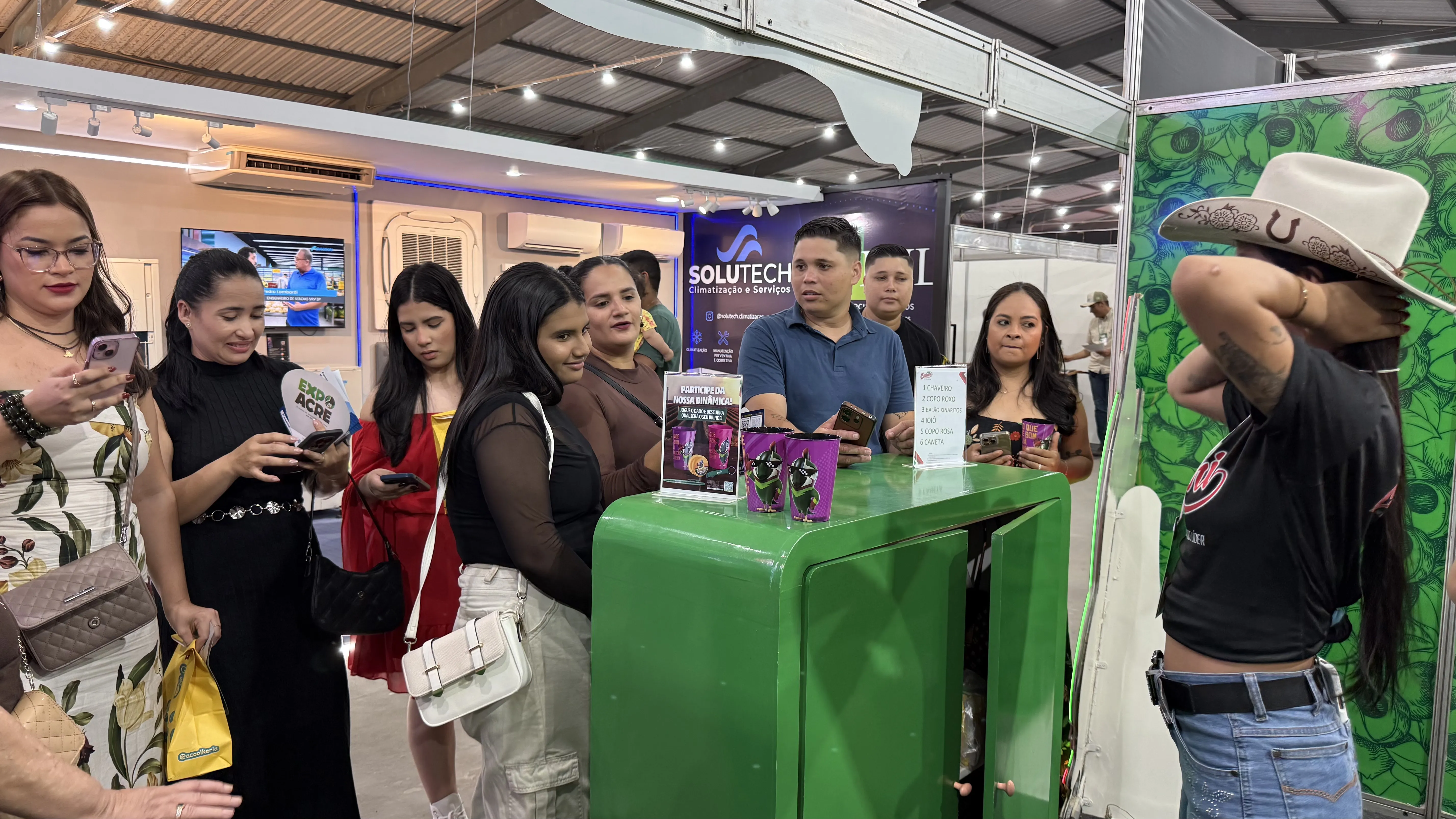 Bebidas Quinarí na Expoacre 2026: por que tanta gente passou pelo nosso estande?