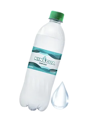 Kinágua com gás